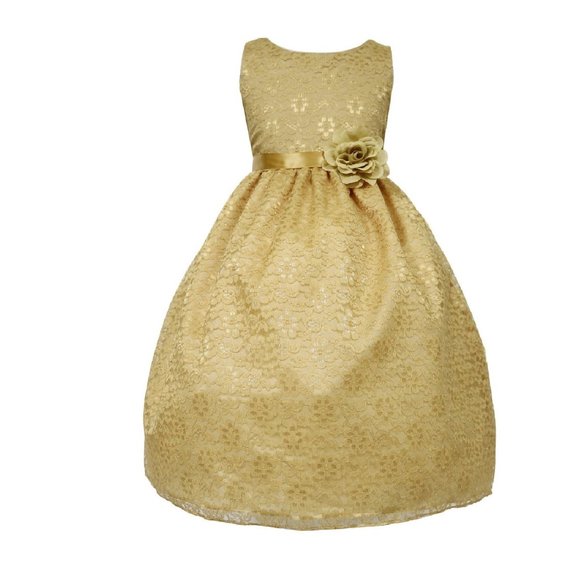 Toddler Infant Baby Lace Easter Party Spring Summer Wedding Flower Girl Dress 2T - Picture 1 of 4